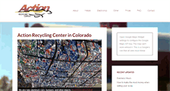 Desktop Screenshot of actionrecyclingcenter.com